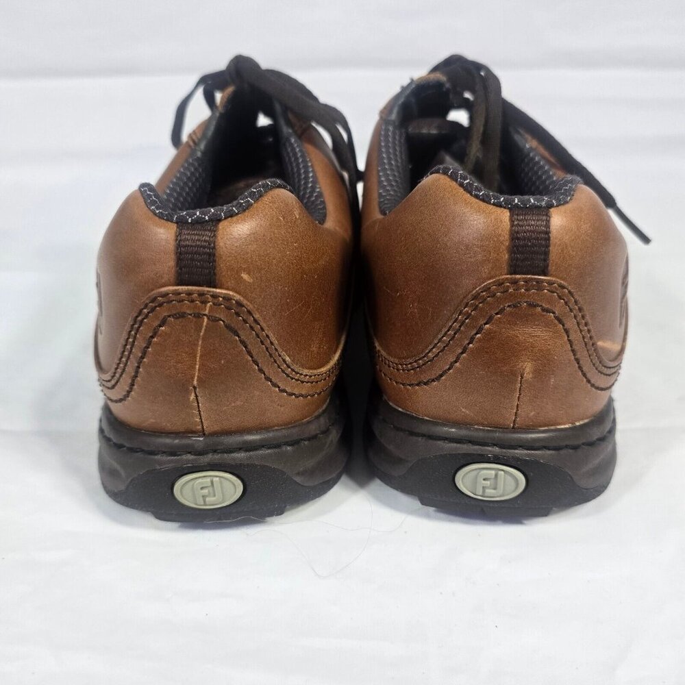 FootJoy Tan Leather Athletic Shoes - Picture 6 of 10